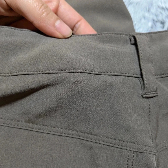 Patagonia Pants Capri Cropped Brown Happy Hike Size 6 Hiking Outdoor Climbing - Picture 13 of 13
